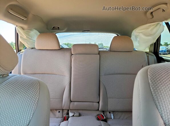4S4BSACC3J3320584 2018 SUBARU OUTBACK Black Вид задніх сидінь