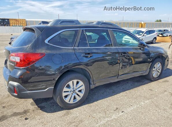 4S4BSACC3J3385502 2018 SUBARU OUTBACK Black Задня права чверть