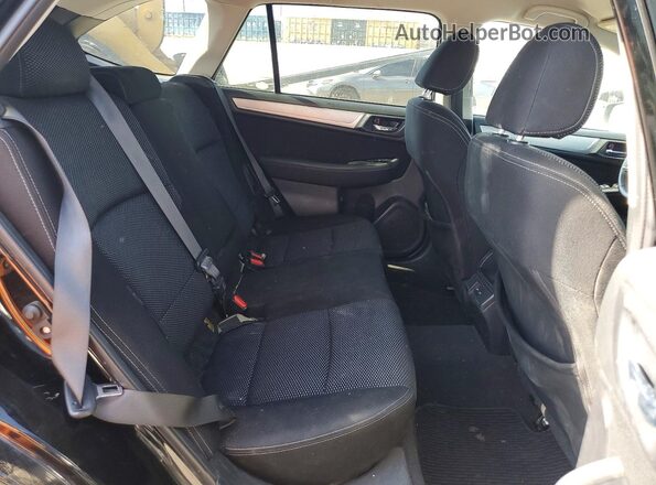 4S4BSACC3J3385502 2018 SUBARU OUTBACK Black Вид задніх сидінь