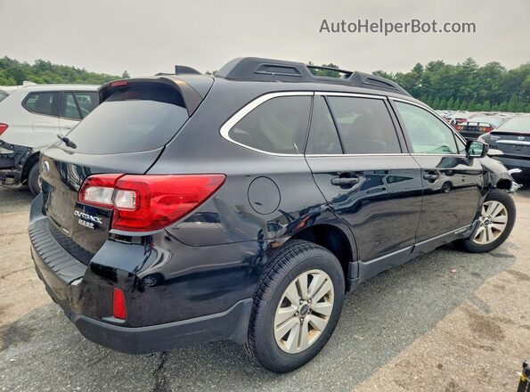 4S4BSACC4G3221376 2016 SUBARU OUTBACK Черный Задняя правая четверть