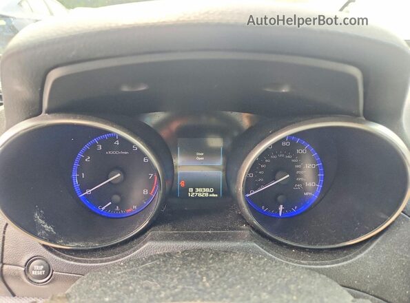 4S4BSACC4G3221376 2016 SUBARU OUTBACK Черный Вид щитка приборов
