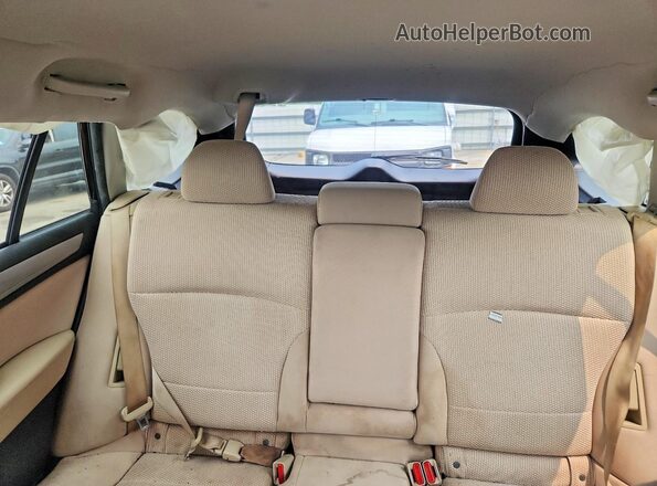 4S4BSACC4G3221376 2016 SUBARU OUTBACK Черный Вид задних сидений