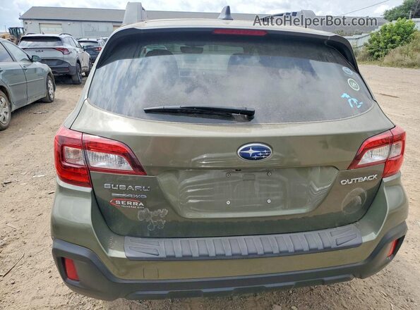 4S4BSACC4J3296019 2018 SUBARU OUTBACK Green Հետևի տեսք