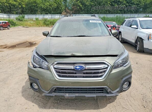 4S4BSACC4J3296019 2018 SUBARU OUTBACK Green Դիմացի տեսք