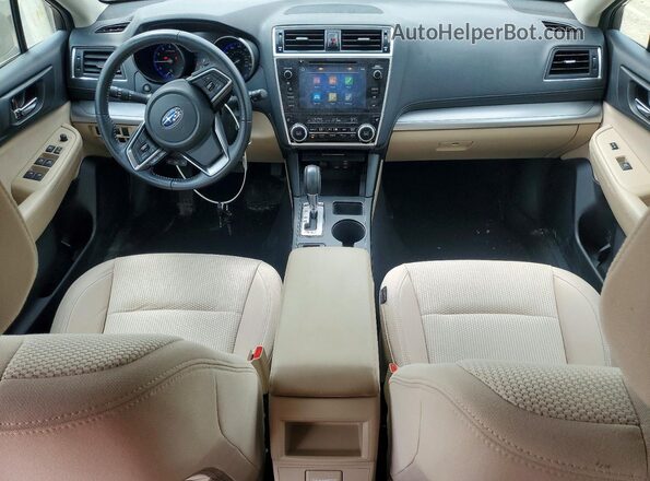 4S4BSACC4J3296019 2018 SUBARU OUTBACK Green Առջևի վահանակի տեսք