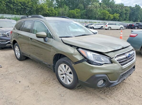 4S4BSACC4J3296019 2018 SUBARU OUTBACK Green Առջևի աջ