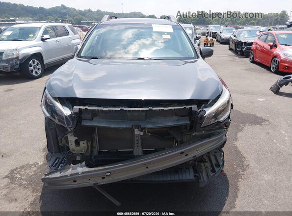 4S4BSACC4J3320948 2018 SUBARU OUTBACK Gray Front view