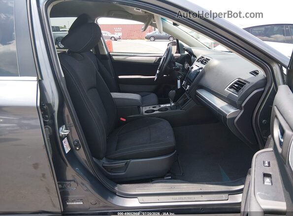4S4BSACC4J3320948 2018 SUBARU OUTBACK Gray Front interior view