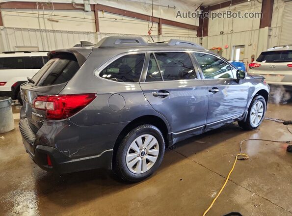 4S4BSACC4J3350550 2018 SUBARU OUTBACK Gray Задня права чверть