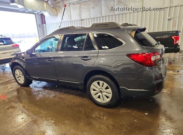 4S4BSACC4J3350550 2018 SUBARU OUTBACK Gray Задня ліва чверть