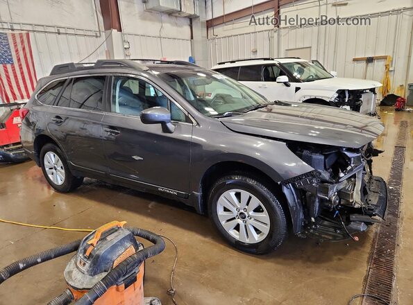 4S4BSACC4J3350550 2018 SUBARU OUTBACK Gray Передня права чверть
