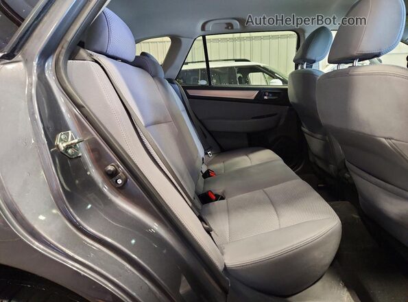 4S4BSACC4J3350550 2018 SUBARU OUTBACK Gray Вид задніх сидінь