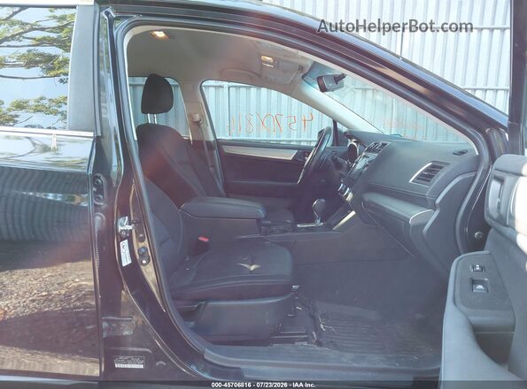 4S4BSACC4J3354078 2018 SUBARU OUTBACK Black Widok wnętrza z przodu