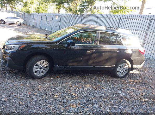 4S4BSACC4J3354078 2018 SUBARU OUTBACK Black Widok wnętrza 360 stopni