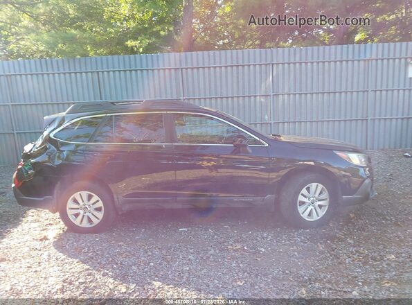 4S4BSACC4J3354078 2018 SUBARU OUTBACK Black Widok wnętrza z tyłu