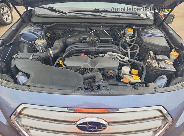 4S4BSACC5G3282218 2016 SUBARU OUTBACK Blue უკანა სალონის ხედი