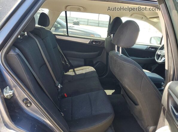 4S4BSACC5H3380781 2017 SUBARU OUTBACK Gray Widok wnętrza z tyłu