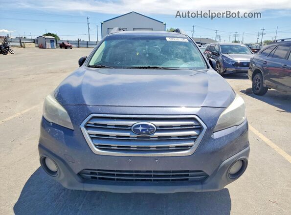 4S4BSACC5H3380781 2017 SUBARU OUTBACK Gray Widok z przodu
