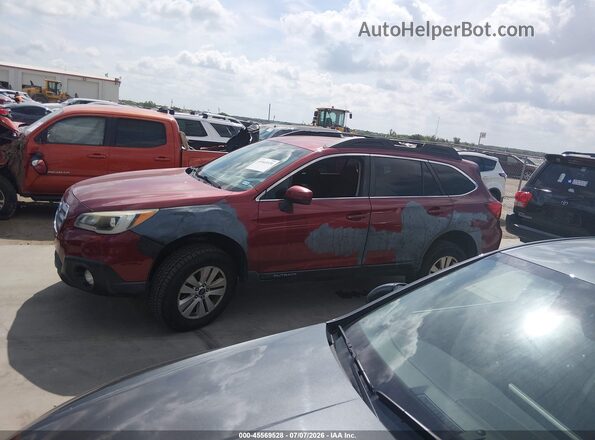 4S4BSACC5H3426710 2017 SUBARU OUTBACK Maroon 360 interior view