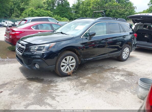 4S4BSACC5J3228537 2018 SUBARU OUTBACK Black Передня ліва чверть