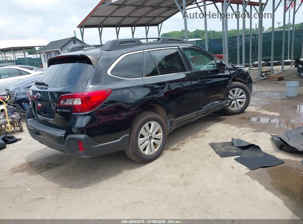 4S4BSACC5J3228537 2018 SUBARU OUTBACK Black Задня права чверть