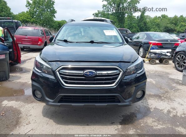 4S4BSACC5J3228537 2018 SUBARU OUTBACK Black Вид щитка приладів