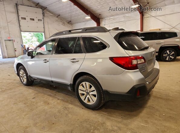 4S4BSACC5J3233785 2018 SUBARU OUTBACK Серебряный Задняя левая четверть