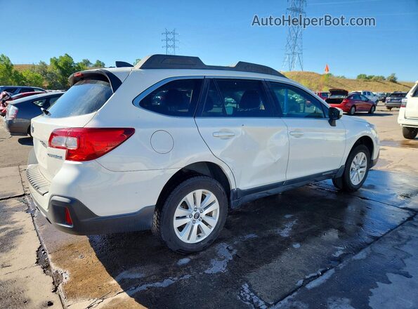 4S4BSACC5J3352226 2018 SUBARU OUTBACK White Задня права чверть