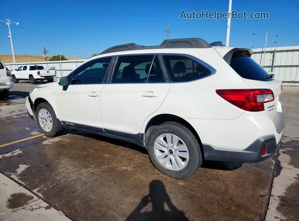4S4BSACC5J3352226 2018 SUBARU OUTBACK White Задня ліва чверть