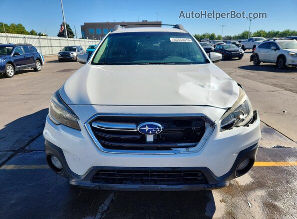 4S4BSACC5J3352226 2018 SUBARU OUTBACK White Вид спереду