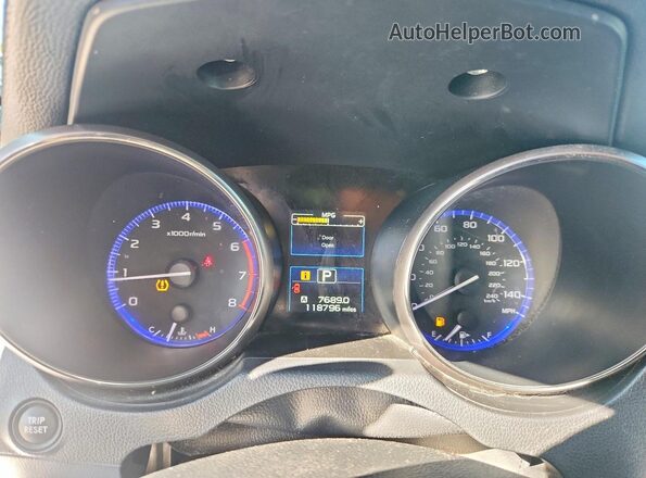 4S4BSACC5J3352226 2018 SUBARU OUTBACK White Вид щитка приладів