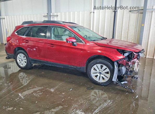 4S4BSACC5J3355076 2018 SUBARU OUTBACK Red წინა მარჯვენა
