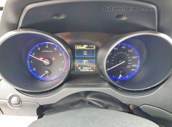 4S4BSACC6G3225431 2016 SUBARU OUTBACK Burgundy Vista del cuadro de instrumentos