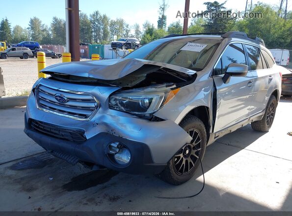 4S4BSACC6G3277142 2016 SUBARU OUTBACK Silver Դիմացի տեսք
