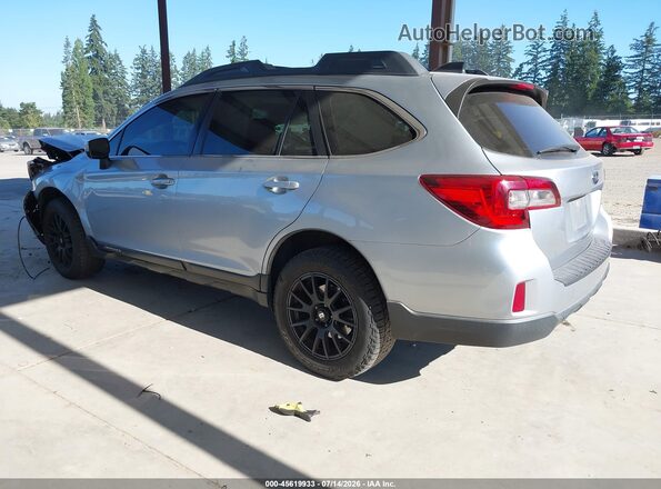 4S4BSACC6G3277142 2016 SUBARU OUTBACK Silver Հետևի ձախ