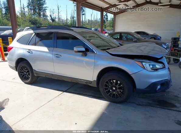 4S4BSACC6G3277142 2016 SUBARU OUTBACK Silver Սալոնի հետևի տեսք