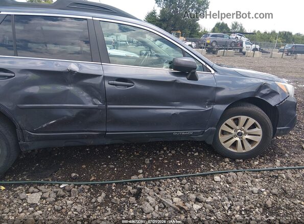 4S4BSACC6H3215659 2017 SUBARU OUTBACK Gray Widok z przodu