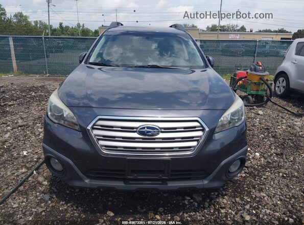 4S4BSACC6H3215659 2017 SUBARU OUTBACK Gray Widok zestawu wskaźników