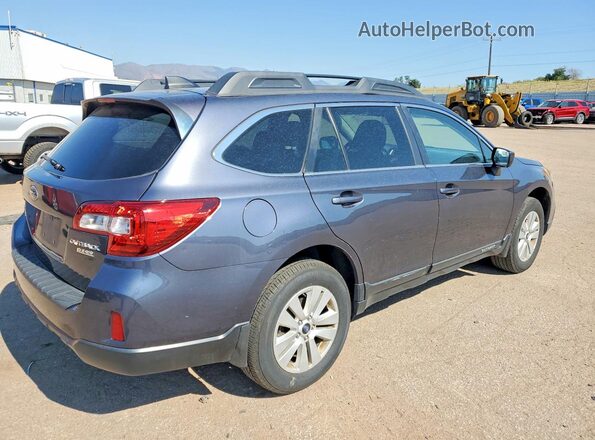 4S4BSACC6H3227293 2017 SUBARU OUTBACK Blue Trasero derecho