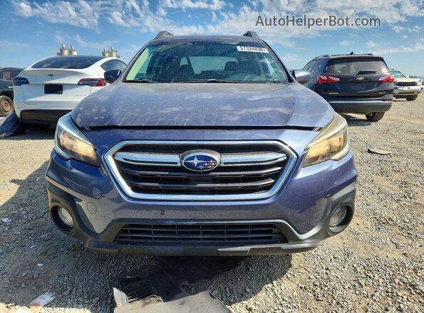4S4BSACC6J3214873 2018 SUBARU OUTBACK Синий Вид спереди