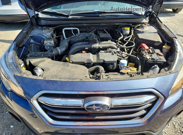 4S4BSACC6J3214873 2018 SUBARU OUTBACK Синий Вид задней части салона