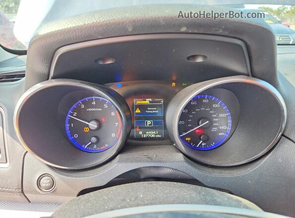 4S4BSACC6J3214873 2018 SUBARU OUTBACK Синий Вид щитка приборов