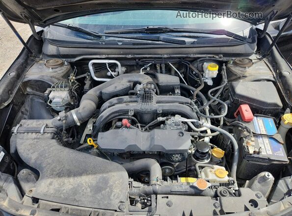 4S4BSACC6J3234833 2018 SUBARU OUTBACK Black Widok komory silnika