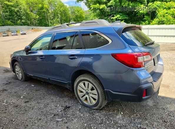 4S4BSACC6J3365812 2018 SUBARU OUTBACK Blue Tył lewy