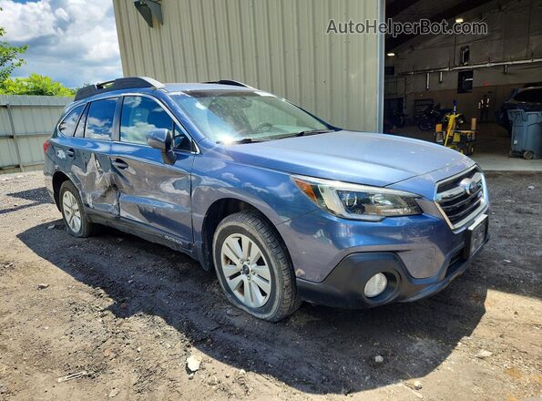 4S4BSACC6J3365812 2018 SUBARU OUTBACK Blue Przód prawy