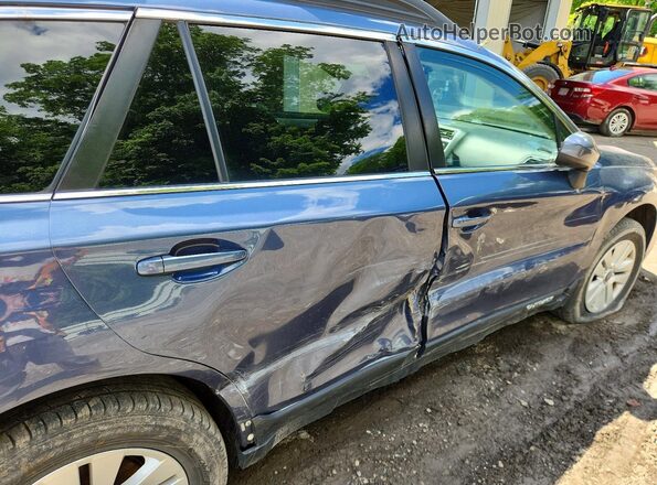4S4BSACC6J3365812 2018 SUBARU OUTBACK Blue Widok wnętrza z tyłu