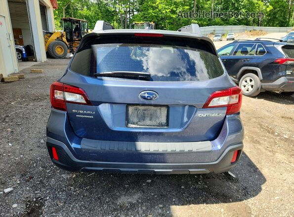 4S4BSACC6J3365812 2018 SUBARU OUTBACK Blue Widok z tyłu