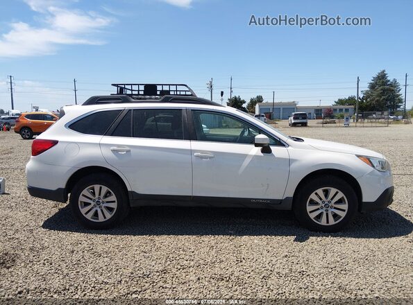 4S4BSACC7H3349970 2017 SUBARU OUTBACK Белый Вид задней части салона