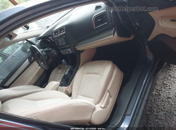 4S4BSACC8G3216147 2016 SUBARU OUTBACK Blue Вид салону спереду
