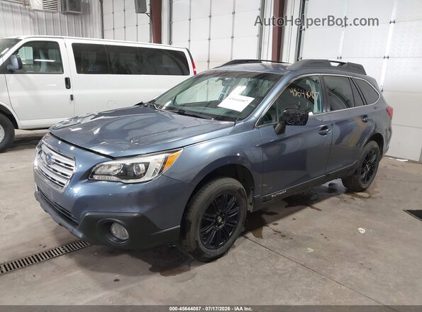 4S4BSACC8H3371301 2017 SUBARU OUTBACK Blue Przód lewy
